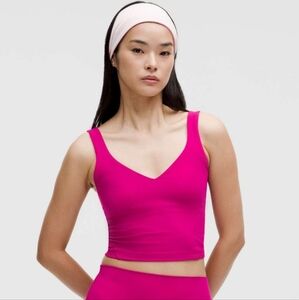 NWT Lululemon Align Pink Tank Top Size 6 Ripened Raspberry